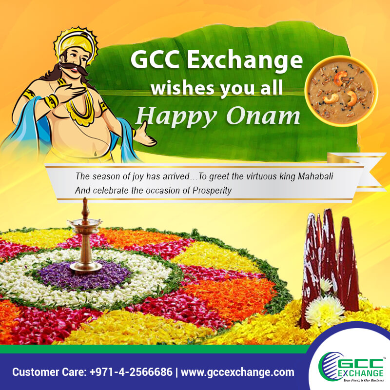 GCC Exchange wishes you all Happy Onam 2016