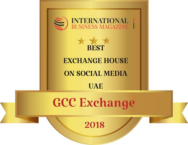 Best Exchange House on Social Media, UAE 2018 is GCC Exchange  - declares IBM