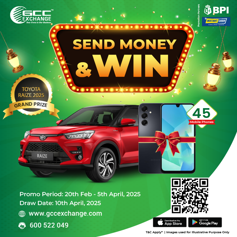 Send Money & Win a Toyota Raize 2025 & 45 Mobile Phones!